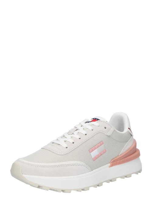 Tommy Jeans Sneaker low 'TECH RUNNER ESS'  grå / lyserød / hvid