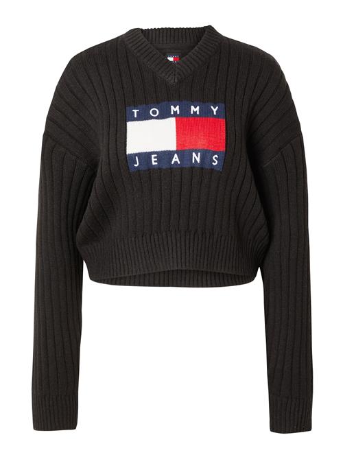 Se Tommy Jeans Pullover  navy / rød / sort / hvid ved About You