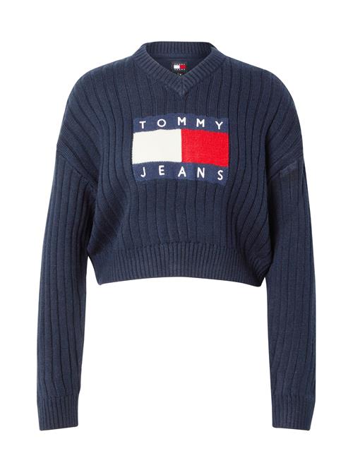 Tommy Jeans Pullover  navy / rød / hvid