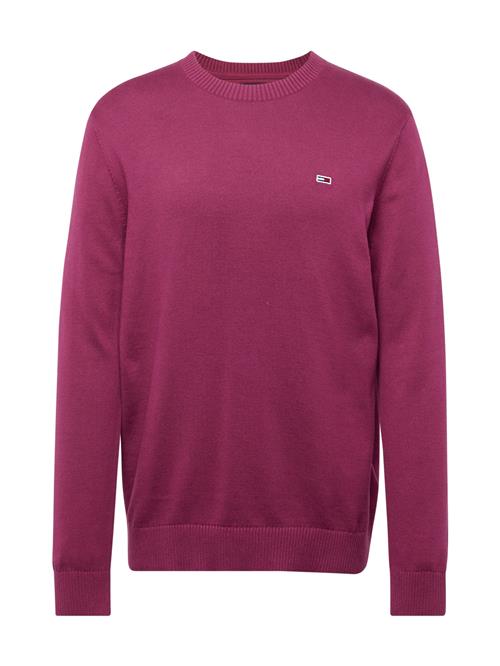 Tommy Jeans Pullover 'ESSENTIAL'  bær / rød / offwhite