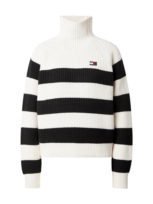 Tommy Jeans Pullover  rød / sort / hvid