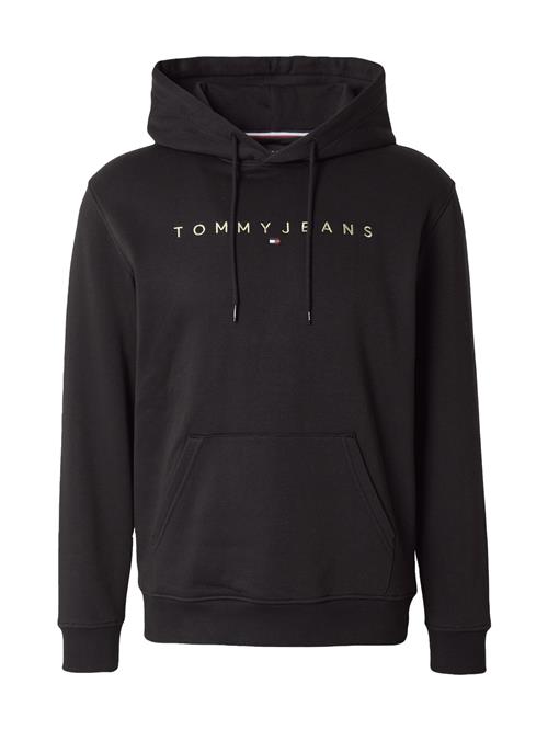 Se Tommy Jeans Sweatshirt  pastelgul / sort ved About You