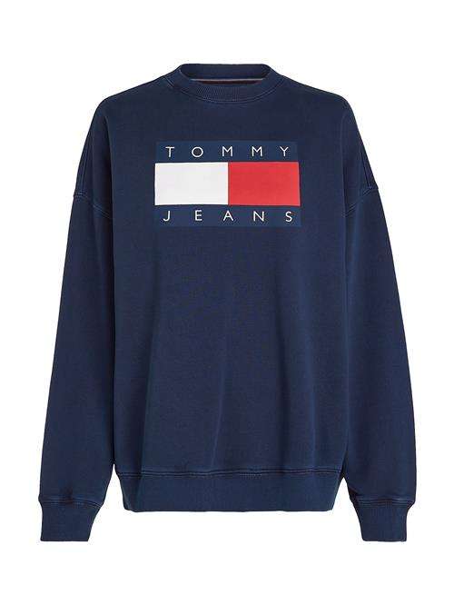 Tommy Jeans Sweatshirt  mørkeblå / rød / hvid