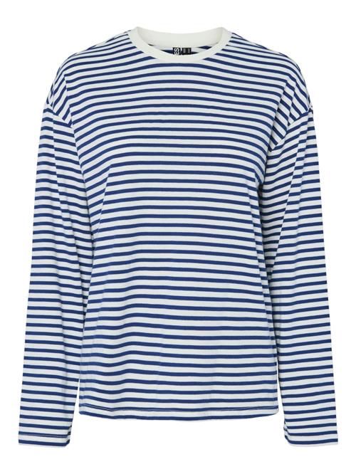 PIECES Shirts 'Sadie'  marin / mørkeblå / hvid