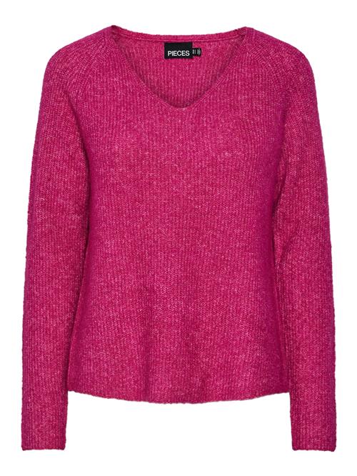 PIECES Pullover 'PCELLEN'  fuchsia