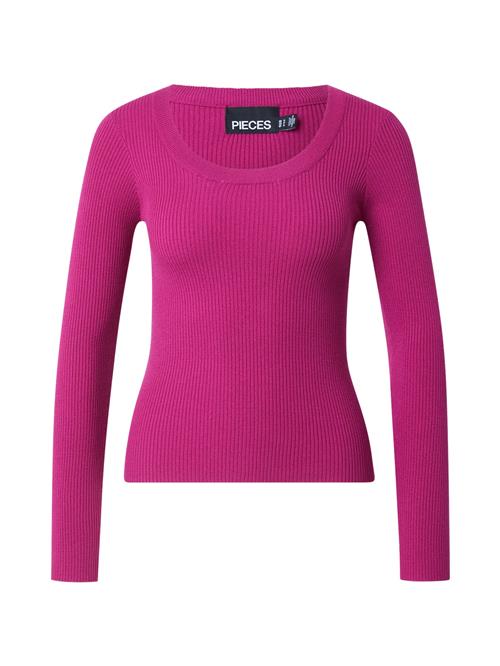 Se PIECES Pullover  fuchsia ved About You