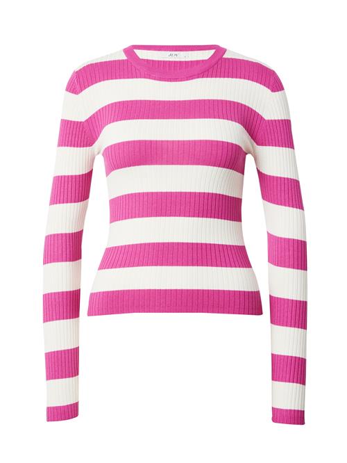 JDY Pullover 'JDYPLUM'  pink / hvid