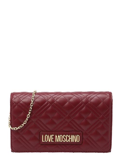 Love Moschino Skuldertaske 'Smart Daily'  guld / bordeaux