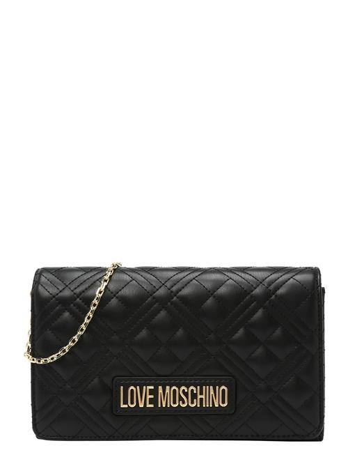 Se Love Moschino Skuldertaske 'Smart Daily'  guld / sort ved About You