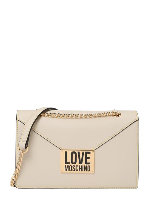 Se Love Moschino Skuldertaske  beige / guld / sort ved About You