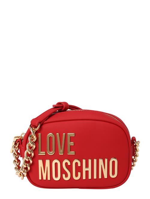 Love Moschino Skuldertaske 'Bold Love'  guld / rød