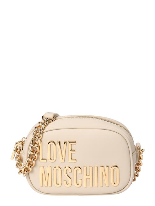 Love Moschino Skuldertaske  elfenben / guld