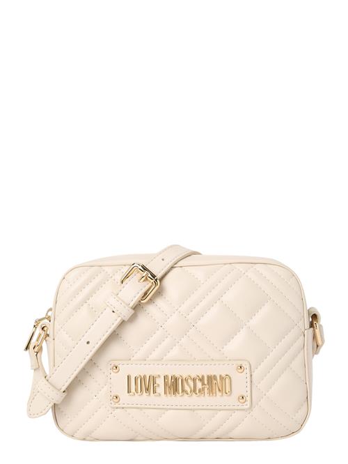 Love Moschino Skuldertaske  creme / guld