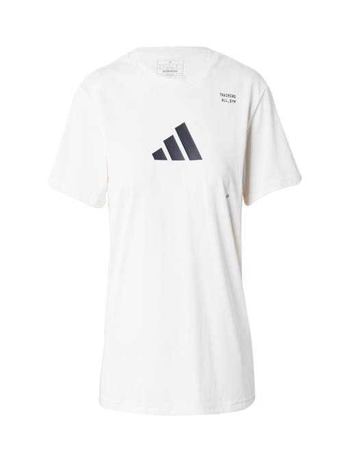 Se ADIDAS PERFORMANCE Funktionsbluse 'TR CAT G T'  sort / offwhite ved About You