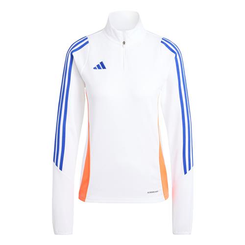 Se ADIDAS PERFORMANCE Funktionsbluse 'Tiro 24'  royalblå / orange / mørkeorange / offwhite ved About You