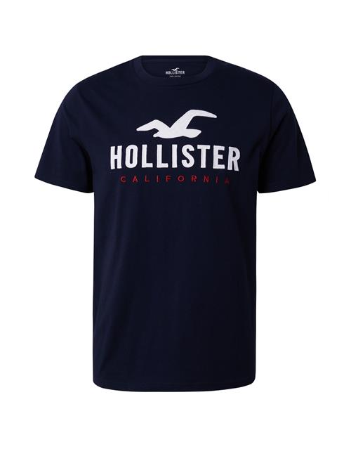 HOLLISTER Bluser & t-shirts  navy / rød / hvid