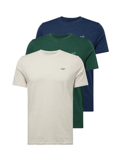 HOLLISTER Bluser & t-shirts  blå-meleret / grøn-meleret / sort / hvid-meleret