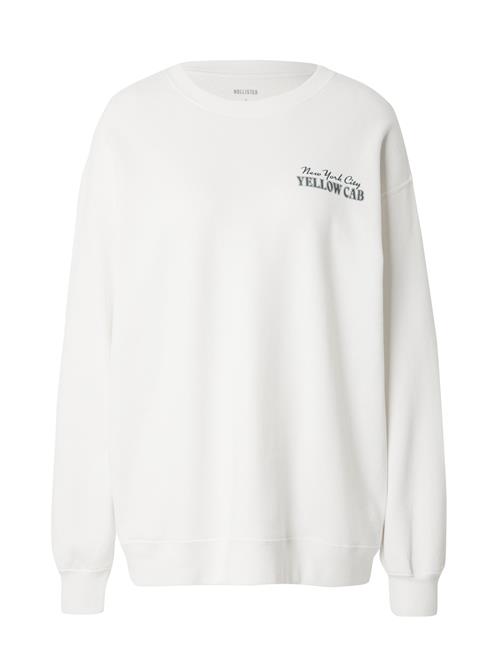 HOLLISTER Sweatshirt  gran / hvid