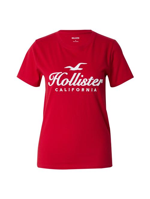 HOLLISTER Shirts  rød / hvid