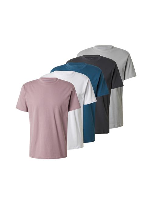 HOLLISTER Bluser & t-shirts 'JUL2'  mørkeblå / grå / lysviolet / sort / hvid