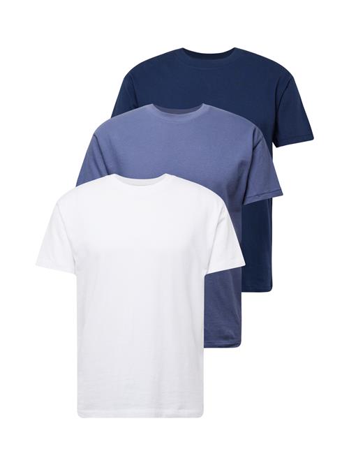 Se Abercrombie & Fitch Bluser & t-shirts 'ESSENTIAL'  navy / blå-meleret / offwhite ved About You