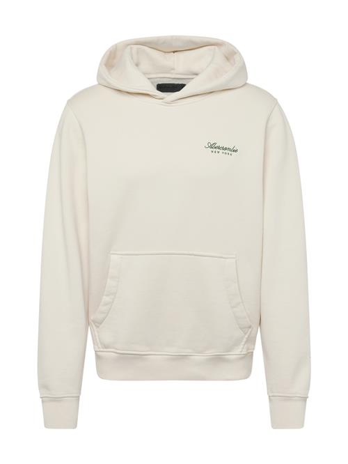 Abercrombie & Fitch Sweatshirt  creme / mørkegrøn