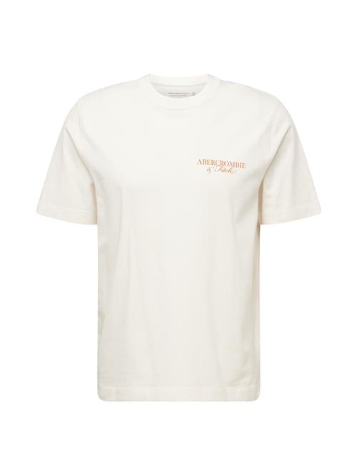 Abercrombie & Fitch Bluser & t-shirts 'SEASONAL IMAGERY'  brun / cognac / sort / offwhite