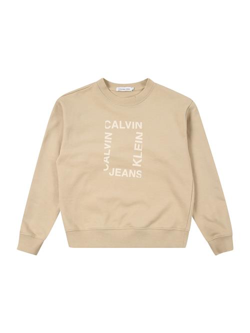 Calvin Klein Jeans Sweatshirt 'HERO'  nude