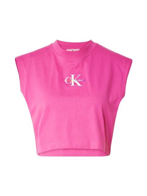 Se Calvin Klein Jeans Overdel  lyseblå / hummer / pink / hvid ved About You