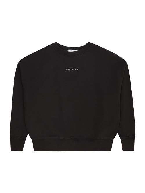 Calvin Klein Jeans Sweatshirt  sort / hvid