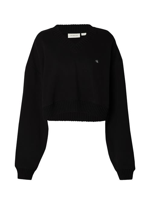 Calvin Klein Jeans Sweatshirt  sort / hvid