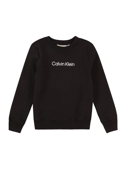 Calvin Klein Jeans Sweatshirt  sort / hvid