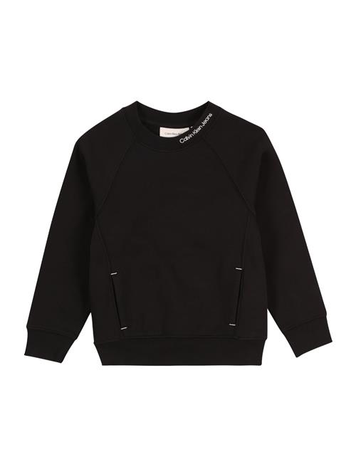 Calvin Klein Jeans Sweatshirt  sort / hvid