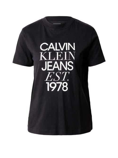 Se Calvin Klein Jeans Shirts  sort / hvid ved About You