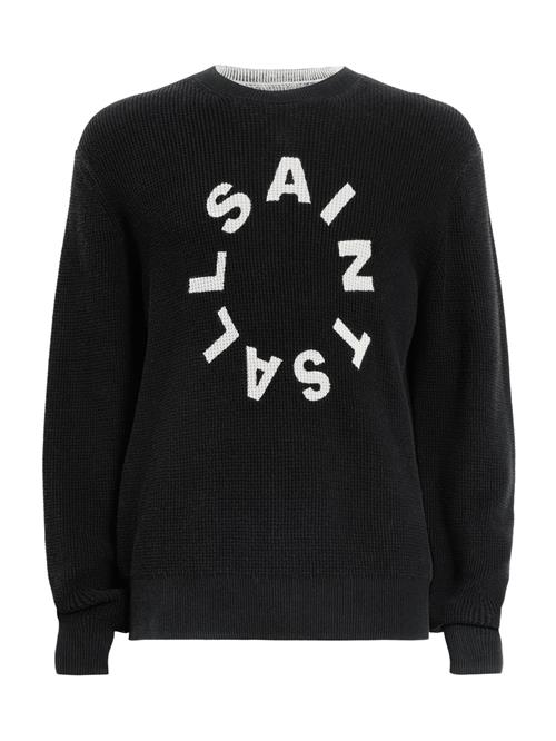 Se AllSaints Pullover 'PETRA'  sort / hvid ved About You