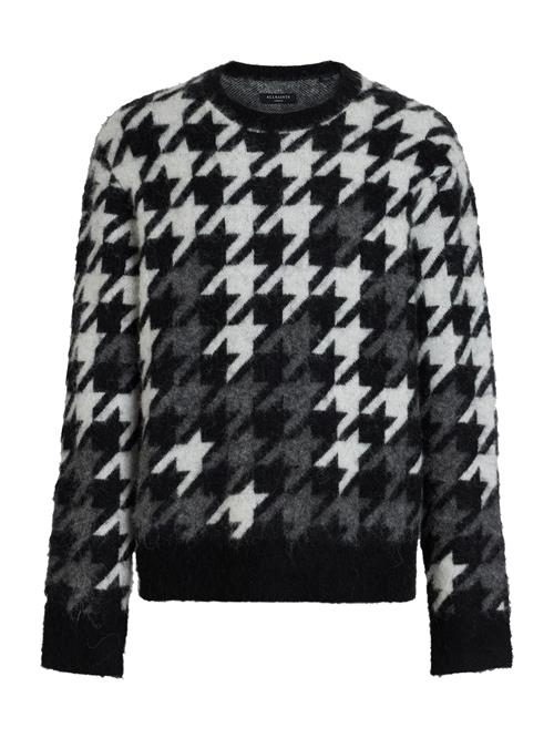 AllSaints Pullover 'HOLMES'  mørkegrå / sort / hvid