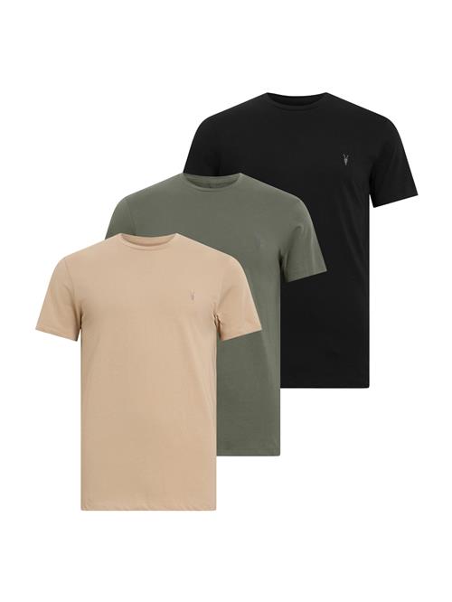 Se AllSaints Bluser & t-shirts 'TONIC'  beige / grøn / sort ved About You