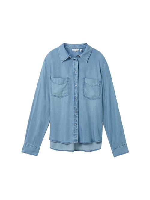 TOM TAILOR Bluse  blue denim