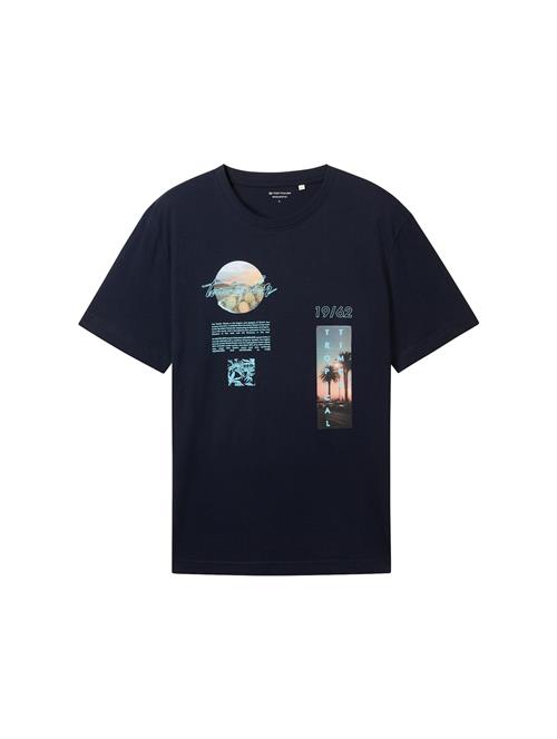 TOM TAILOR Bluser & t-shirts  navy / aqua / pastelorange / sort