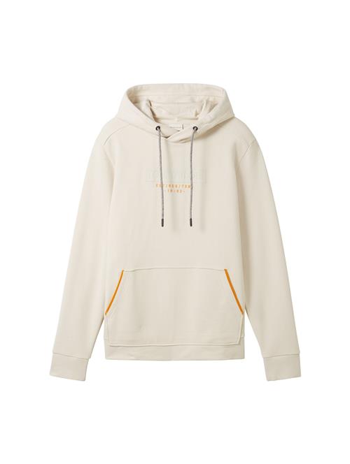 TOM TAILOR Sweatshirt  lysebeige / orange