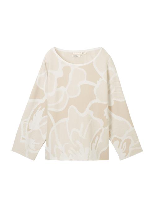 Se TOM TAILOR Pullover  beige / lysebeige ved About You