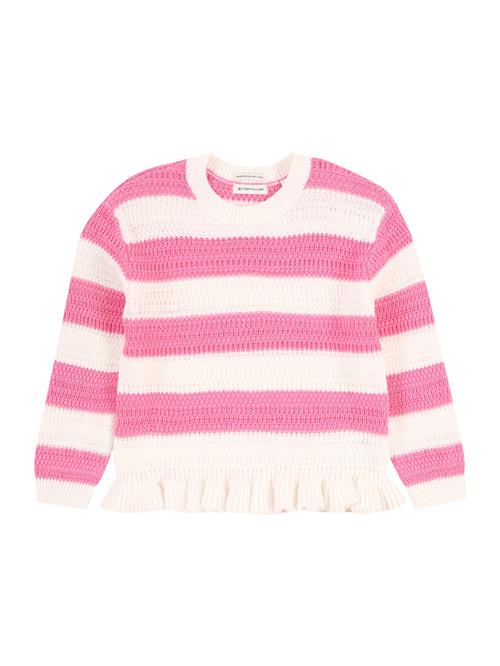 TOM TAILOR Pullover  pink / offwhite