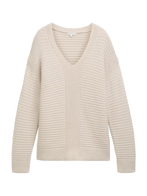 Se TOM TAILOR Pullover  lysebeige ved About You