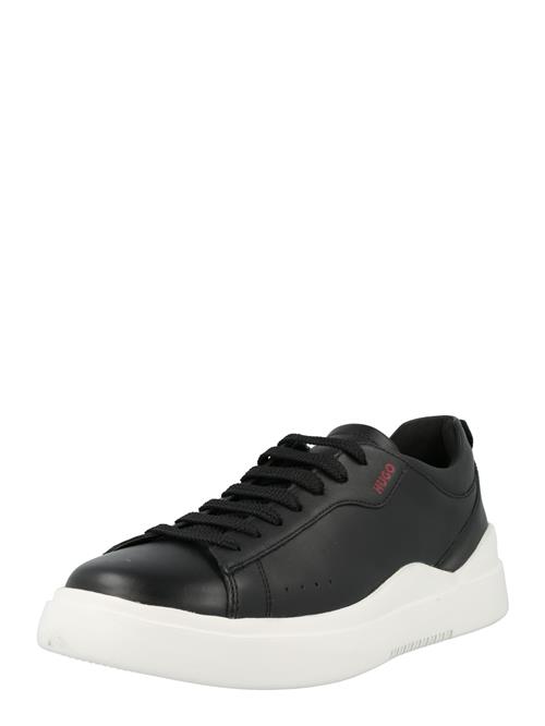 HUGO Sneaker low 'Blake'  hindbær / sort