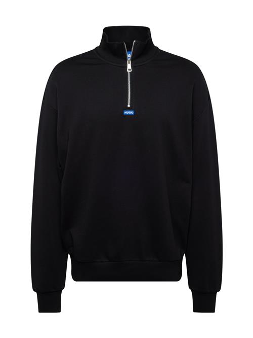 HUGO Sweatshirt 'Neeler'  blå / sort