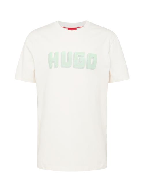 Se HUGO Bluser & t-shirts 'Daqerio'  mint / mørkegrøn / naturhvid ved About You