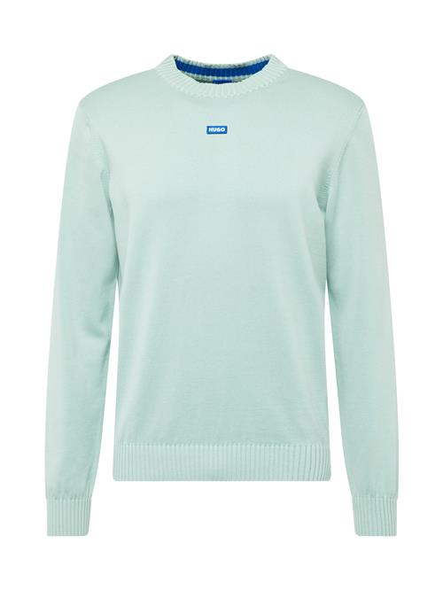 Se HUGO Pullover 'San Cosmo'  blå / mint ved About You