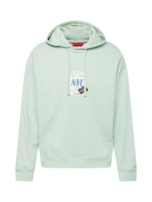 Se HUGO Sweatshirt 'Dagunoso'  røgblå / mint / hvid ved About You