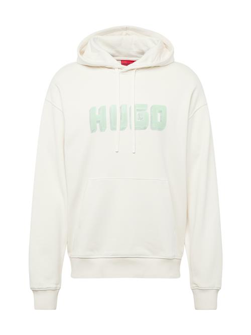 HUGO Sweatshirt 'DIQERIO'  mint / lysegrøn / hvid