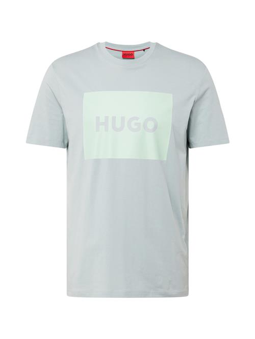 Se HUGO Bluser & t-shirts 'Dulive'  lysegrå / mint ved About You